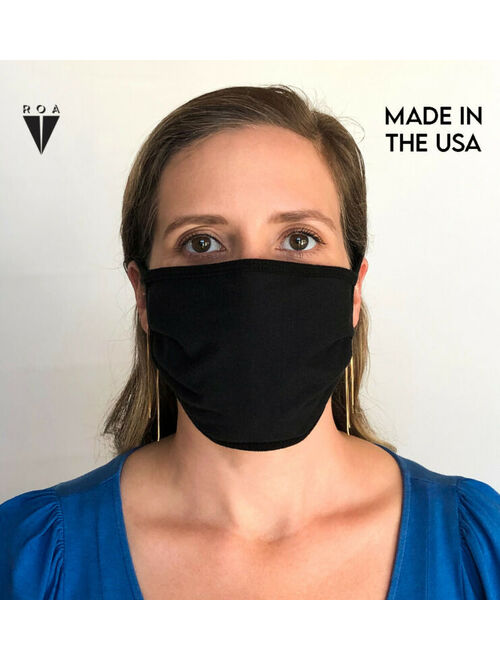 Women's Face Mask - Made In Los Angeles - Soft, Washable Cotton Fabric