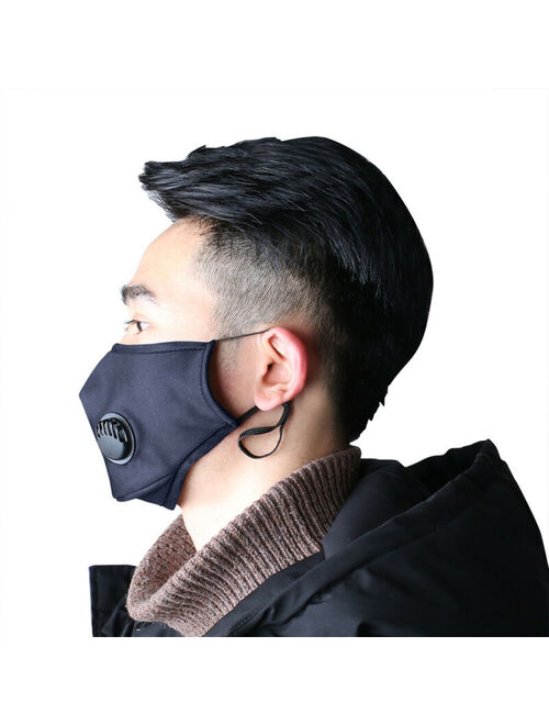 5-Layer PM2.5 Washable Reusable Activated Carbon Smog Mouth Cover Safe Striking