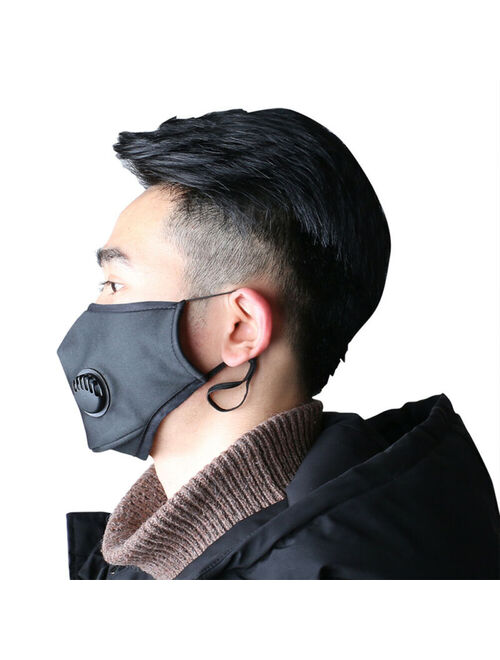 5-Layer PM2.5 Washable Reusable Activated Carbon Smog Mouth Cover Safe Striking