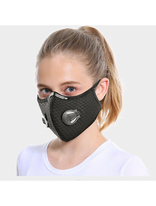 Air Purifying Cycling Outdoor Mask Face Mask Face Cover Haze Fog Mouth Mask