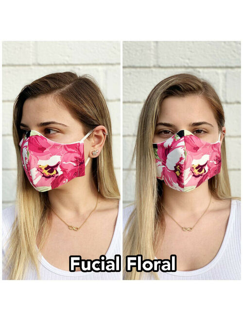 Double Layer Face Mask, Breathable Fabric, Reusable, Washable-Unisex-Made in USA