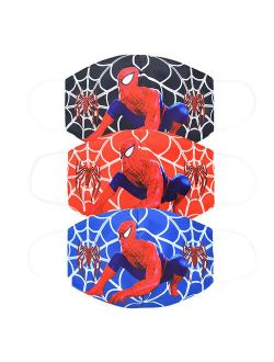 Adult Kids Marvel Spiderman Face Mask Boys Children Washable Mouth Cover Protect