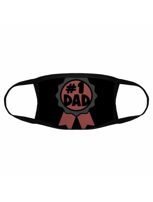 Men Number 1 Dad Face Mask