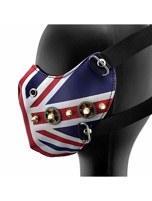 New Fashion Biker Steampunk Mask Cosplay Motorcycle Masque