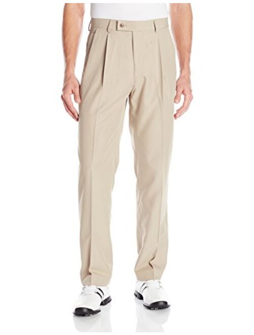 Louis Raphael GOLF Men's Pleated Performance Soil Release Moisture Wicking Golf Pant