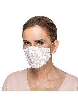 Guria Fashion Protective Cloth Face Mask, Washable Reusable Spandex Fabric - Unisex, 9 Colors Available