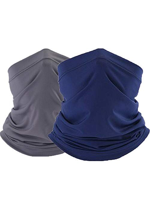 Summer Neck Gaiter Face Scarf/Neck Cover/Face Cover for Sun Protection Headwear Hear Warp