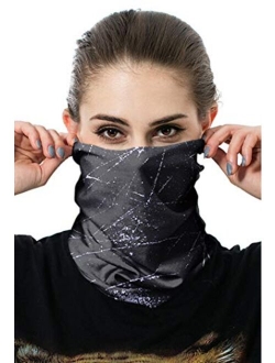 ZHENYUL Unisex Multifunctional Comfy Bandana Casual Face Mask Neck Gaiter Headwear Tube Mask Scarf