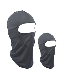 VIVOTE Lycra Balaclava Face Mask Motorcycle Cycling Outdoor Sports 2 Pack