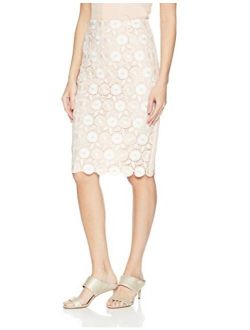 Women's Lace Pencil Skirt