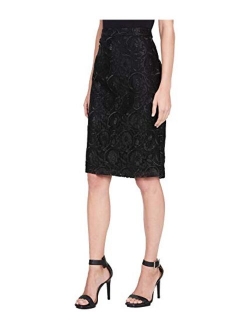 Women's Lace Pencil Skirt