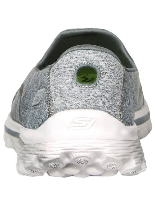 Skechers Performance Women's Go Walk 2 Slip-On Walking Shoe, Heather Grey, 8 M US