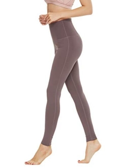 Women Yoga Squat Proof High Waist Tummy Control Leggings Running Pants Workout Tights 60129