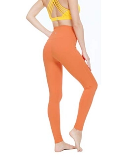 Women Yoga Squat Proof High Waist Tummy Control Leggings Running Pants Workout Tights 60129