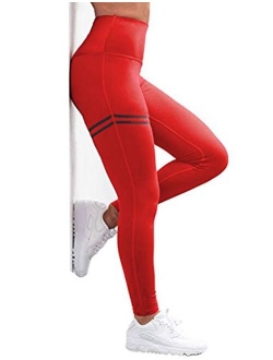 Women 3D Printed Leggings Sports Gym Yoga Capri Workout High Waist Running Pants Causual Fitness Tights Dry Fit