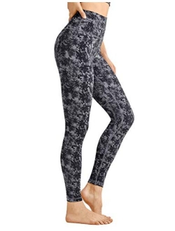 Women's 7/8 High Waisted Yoga Pants Workout Leggings Naked Feeling I-25 Inches