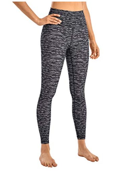 CRZ YOGA Women's 7/8 High Waisted Yoga Pants Workout Leggings Naked Feeling I-25 Inches