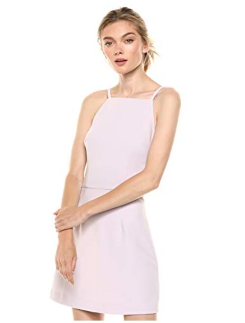 French Connection Women's Whisper Light Stretch Solid Mini Dress