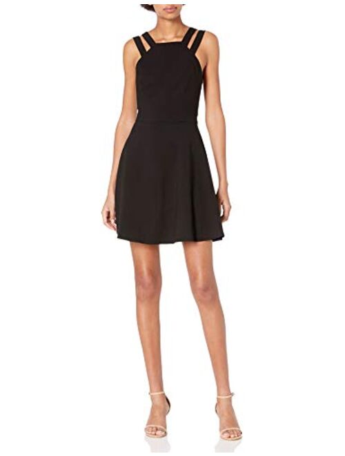 French Connection Women's Whisper Light Stretch Solid Mini Dress