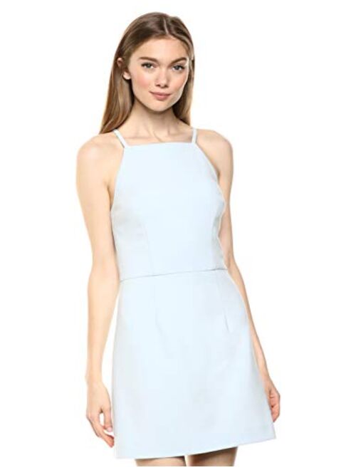 French Connection Women's Whisper Light Stretch Solid Mini Dress