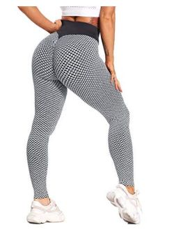 FITTOO High Waist Stretchy Butt Lift Leggings for India