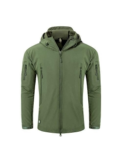 ANTARCTICA Men's Outdoor Waterproof Soft Shell Hooded Military Tactical Jacket