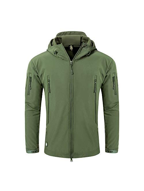 ANTARCTICA Men's Outdoor Waterproof Soft Shell Hooded Military Tactical Jacket