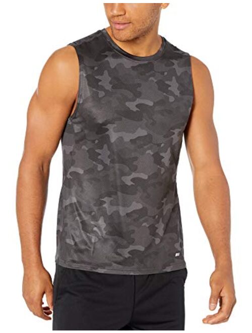 Amazon Essentials Men's Tech Stretch Performance Muscle Shirt