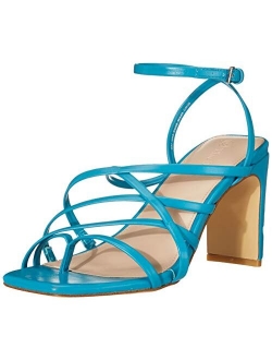 The Drop Women's Avis Square Toe Strappy High Heeled Sandal