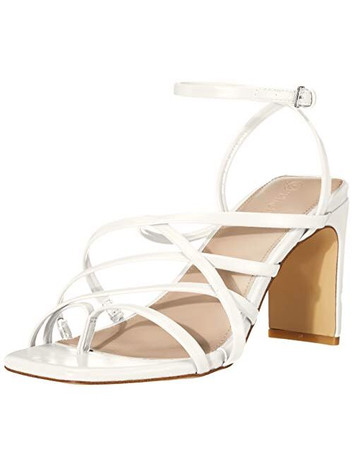 The Drop Women's Avis Square Toe Strappy High Heeled Sandal