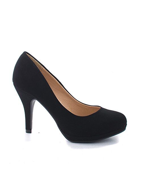 Jack Round Toe Classic High Heel Pump