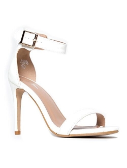 J. Adams Marvel High Heel - Comfortable Ankle Strap Strappy Sandal Dress Pump