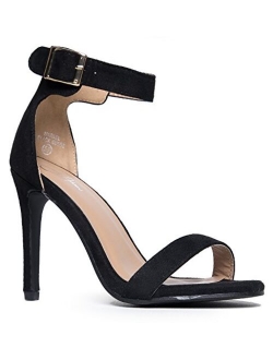 J. Adams Marvel High Heel - Comfortable Ankle Strap Strappy Sandal Dress Pump