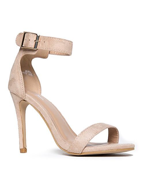 J. Adams Marvel High Heel - Comfortable Ankle Strap Strappy Sandal Dress Pump