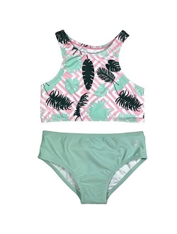 SwimZip UPF 50+ Little Girl Halter (2 Piece) (Multiple Colors)