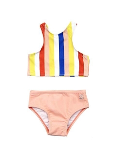 SwimZip UPF 50+ Little Girl Halter (2 Piece) (Multiple Colors)