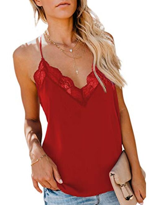 lime flare Women Sexy Fashion Silky Cami Tank Tops Dressy Satin Camisoles