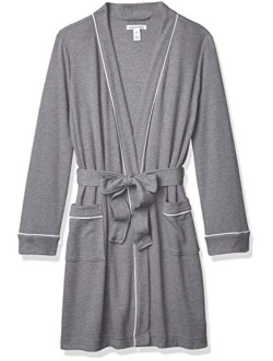 Women's Lightweight Waffle Mid-Length Robe