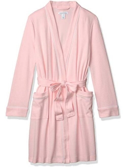 Women's Lightweight Waffle Mid-Length Robe