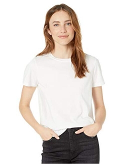 The Drop Women's Courtney Short-Sleeve Tiny Crew Neck Jersey T-Shirt