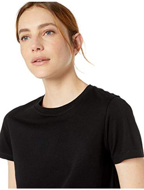 The Drop Women's Courtney Short-Sleeve Tiny Crew Neck Jersey T-Shirt