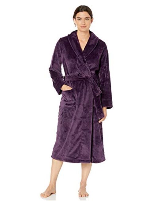 Amazon Essentials Women's Full-Length Plush Robe