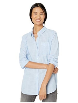 Amazon Brand - Goodthreads Women's Washed Cotton Boyfriend Tunic