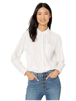 Amazon Brand - Goodthreads Women's Washed Cotton Boyfriend Tunic