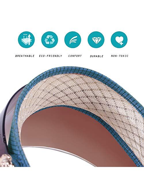 Women Anti-UV Visor Hat UPF40+ Solar Sun Protection Headband Summer Cap