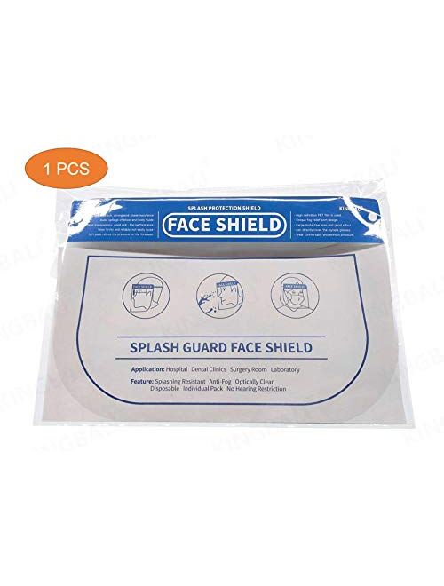 Protection Anti-fog Body Fluids Spray Face Shield