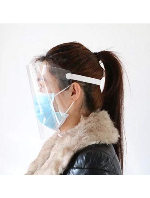 white Face Shield Dental Adjustable Full Face Anti Fog Face water proof Protective Shield Dental Adjustable Full Face Shield Anti Fog Face Protective