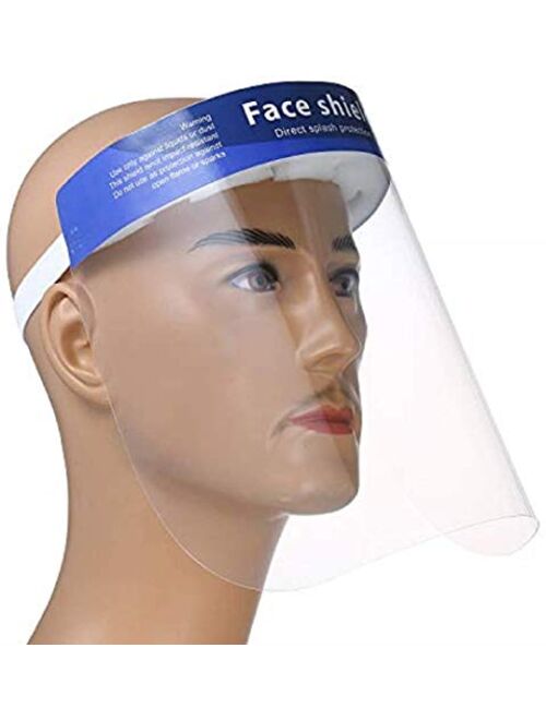 (5-7 Days Delivery) 10 PCS Anti Isolation Disposable Cover With Double-Sided Aniti Fog Film Visor