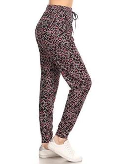 Premium Women's Joggers Popular Print High Waist Track Pants(S-XL) BAT2