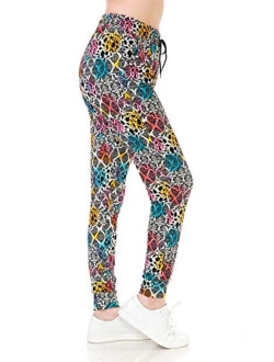 Premium Women's Joggers Popular Print High Waist Track Pants(S-XL) BAT2